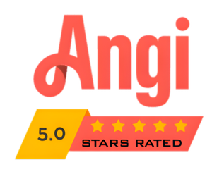 Angi 5.0 Stars Rated badge for Arrow Fence Inc.