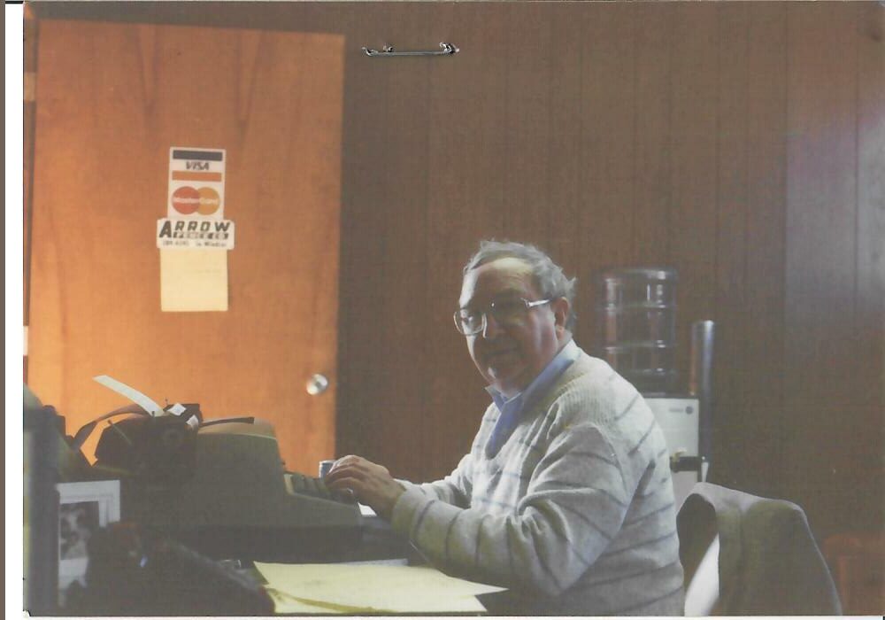 Stephen Howard's father who worked at Anchor Fence, inspiring the next generation of fence builders